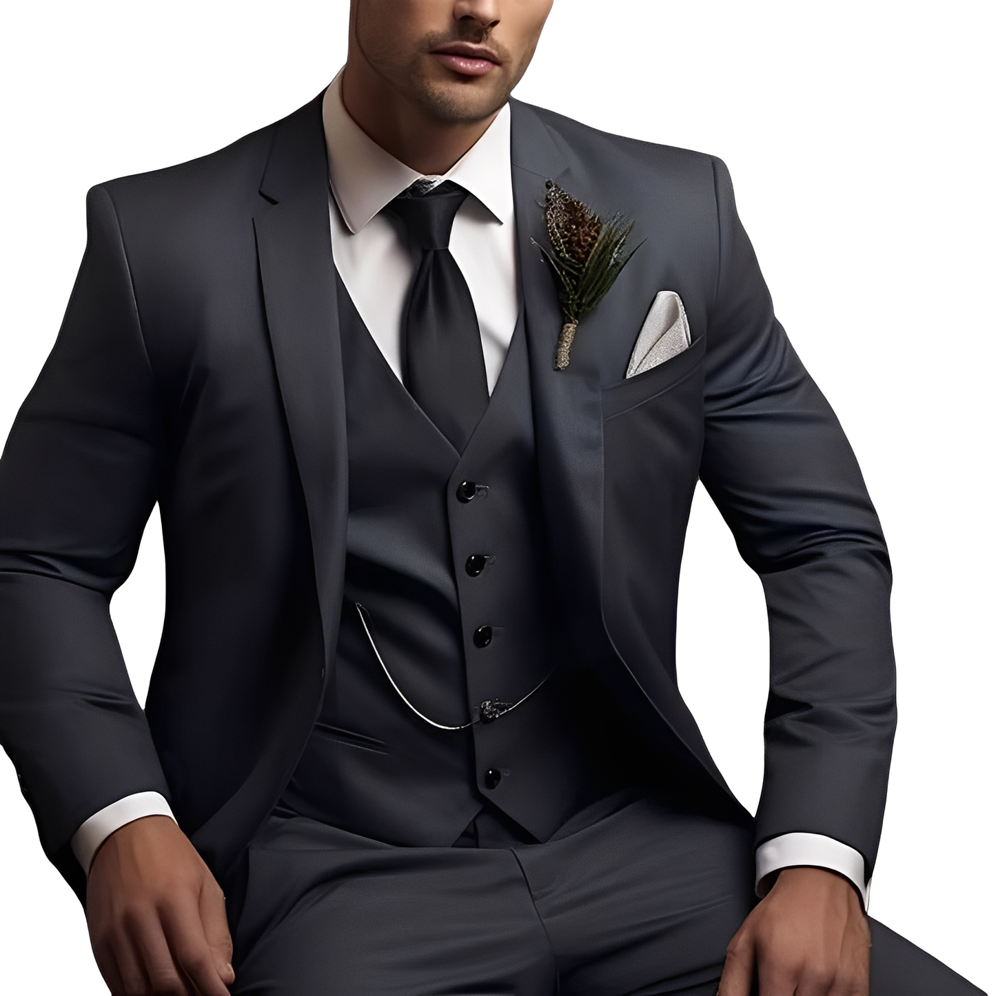 Austin - Moderní pánský oblek ve 3 dílech