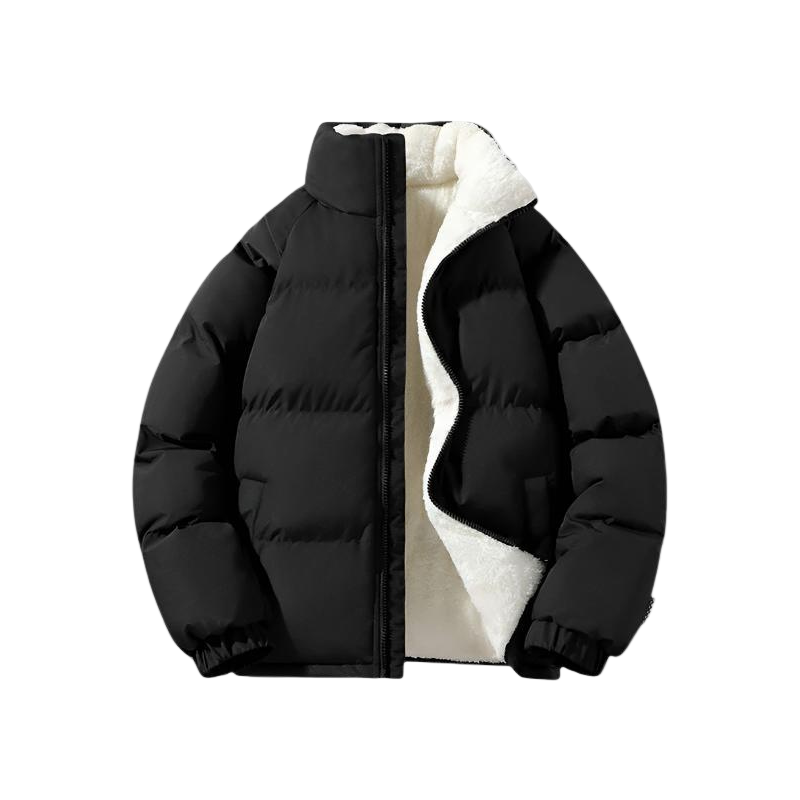 Calvin – Pánská puffer bunda s fleece podšívkou