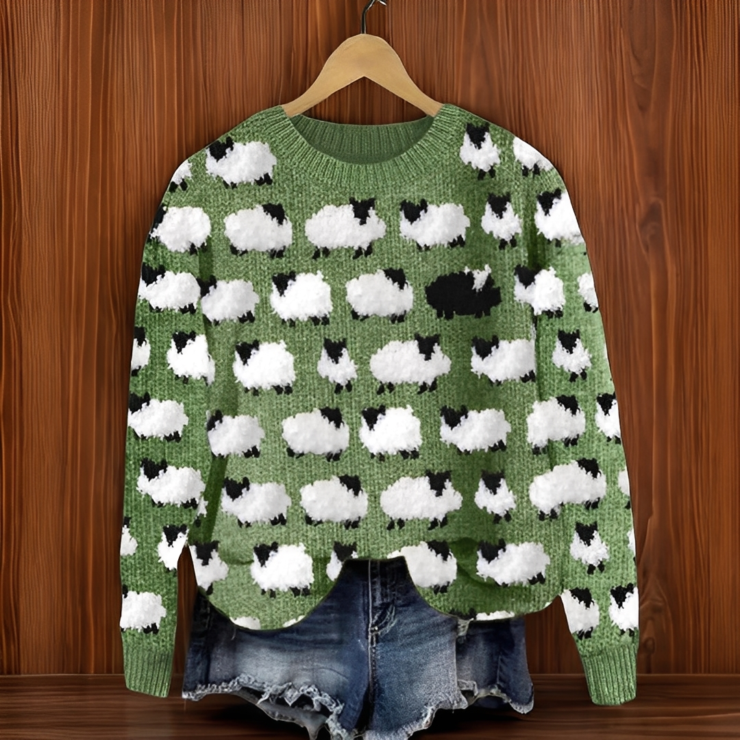 Adolphina - Komfortní zimní svetr pro ženy