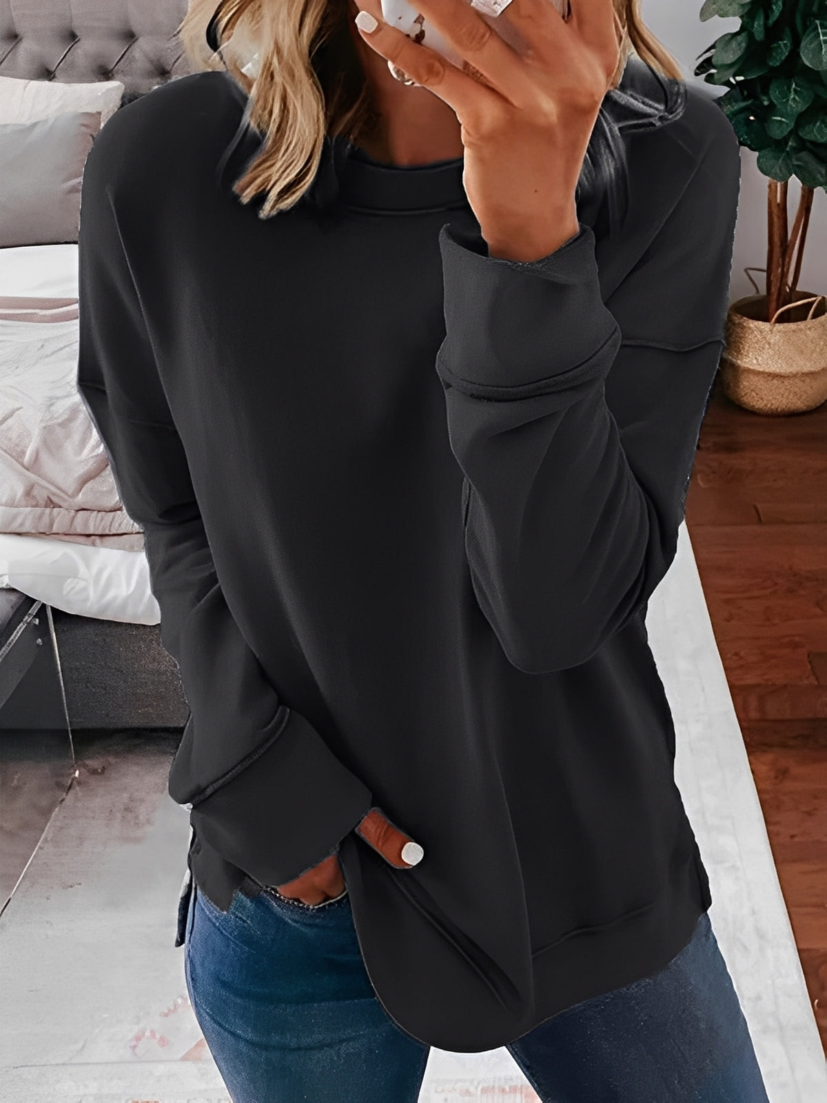 Annalee - Dámský pohodlný retro svetr