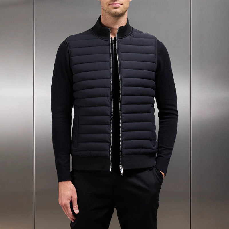 Joel - Pánská teplá prošívaná vesta