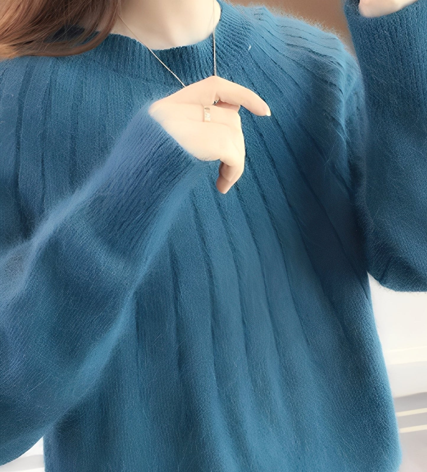 Josslyn - Stylový dámský kašmírový svetr s volným střihem