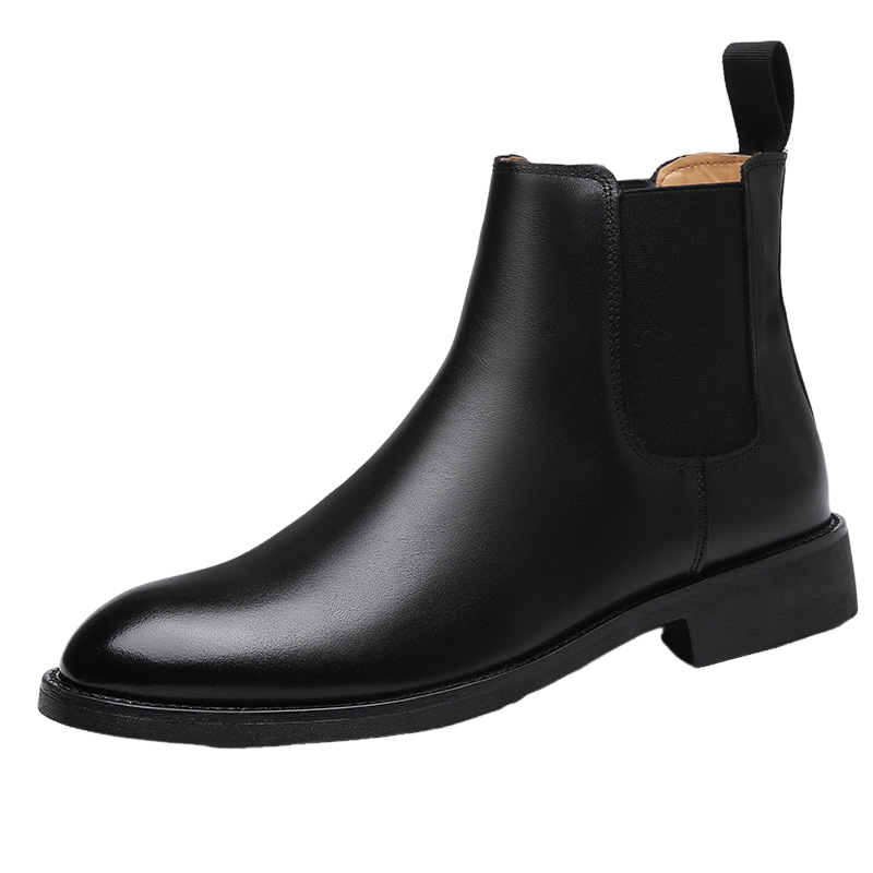 Harris - Klasické kožené Chelsea boty pro muže