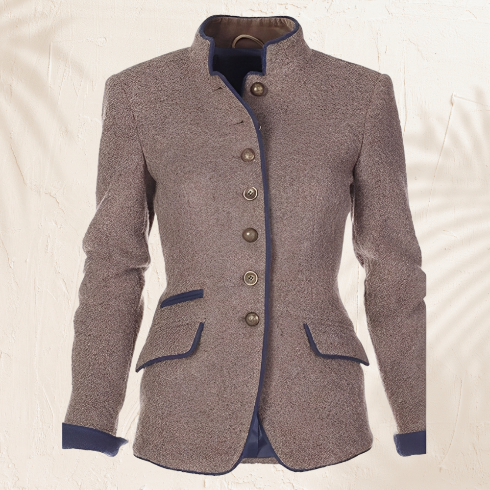 Clémence – Elegantní jednobarevná dámská vesta