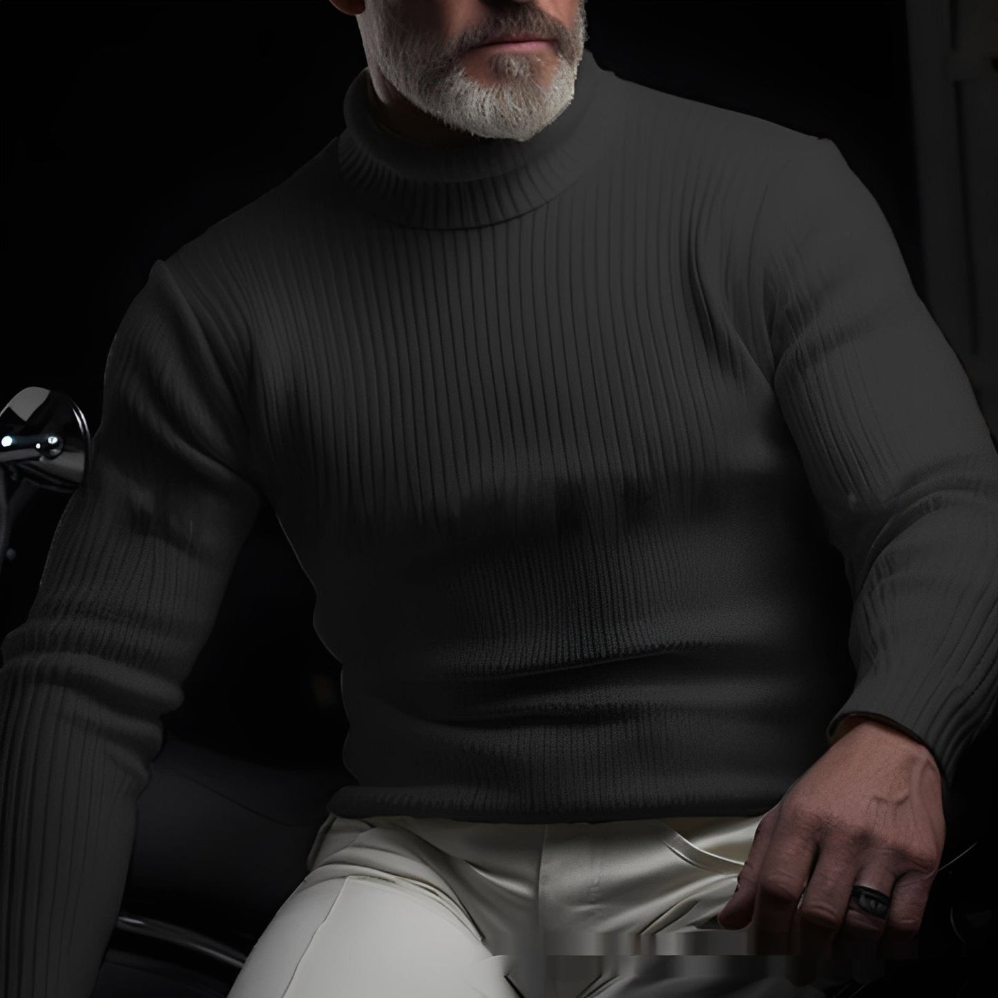 Richard - Stylový a jemný pánský rolák