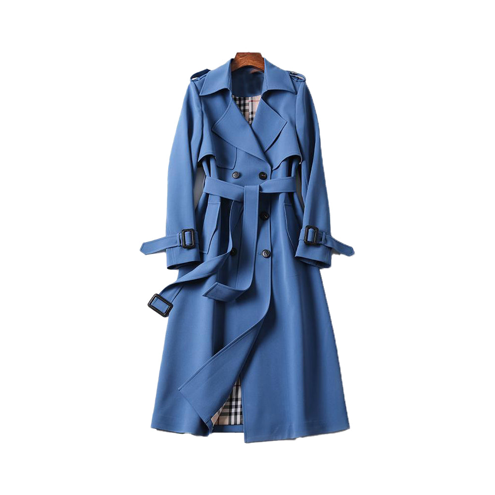 Chloé – Kabát Trench Dámský Dvojitý Knoflík