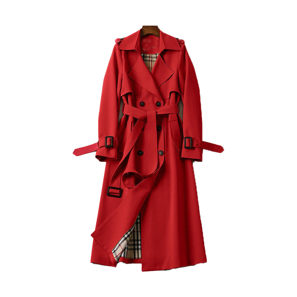 Chloé – Kabát Trench Dámský Dvojitý Knoflík