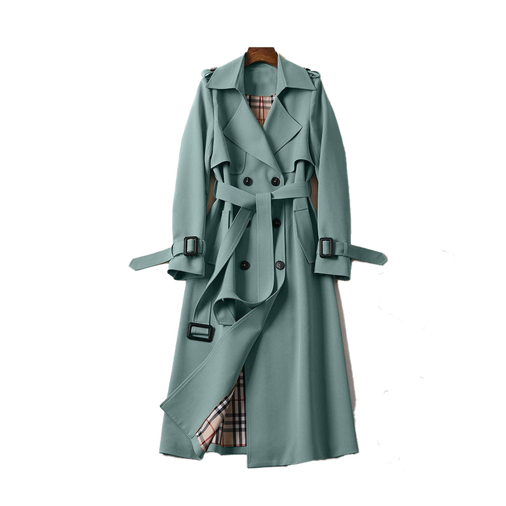 Chloé – Kabát Trench Dámský Dvojitý Knoflík