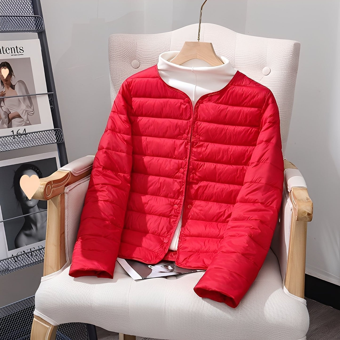 Ramona - Lehká, pohodlná péřová bunda pro ženy