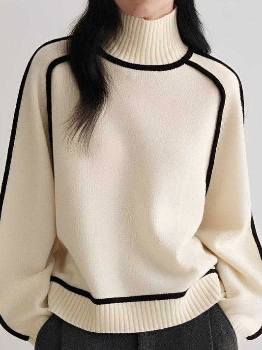 Michelle - Moderní dámský rolákový svetr