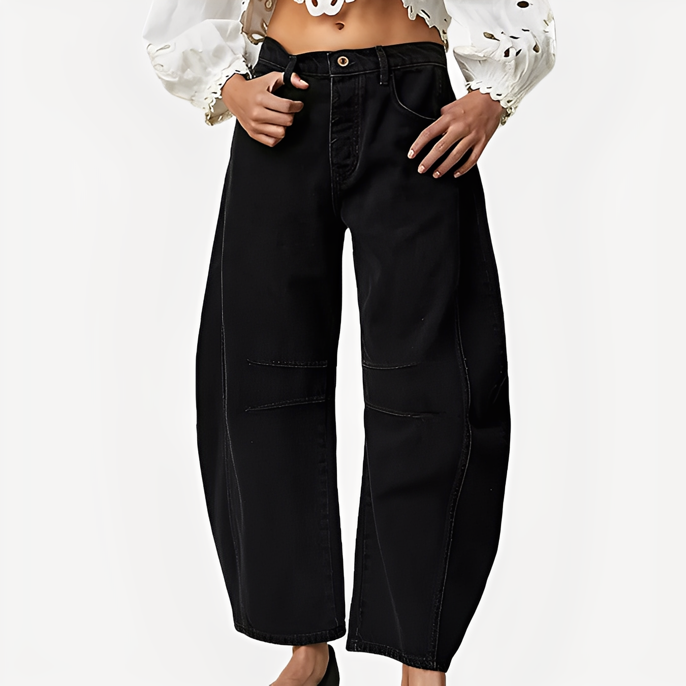 Celestine - Dámské klasické volné džíny