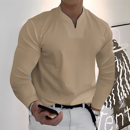 Corentin - Pohodlná pánská košile s dlouhým rukávem