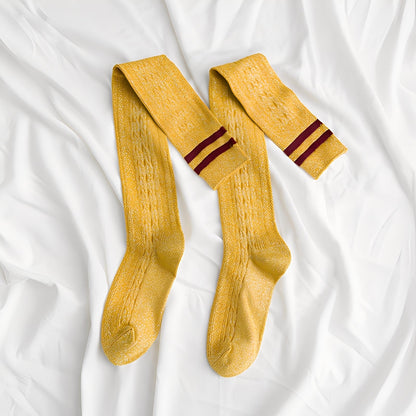 Zella - Moderní nadkolenní dámské ponožky