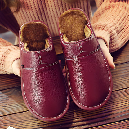 Jasper - Komfortní pánské pantofle s kožešinou