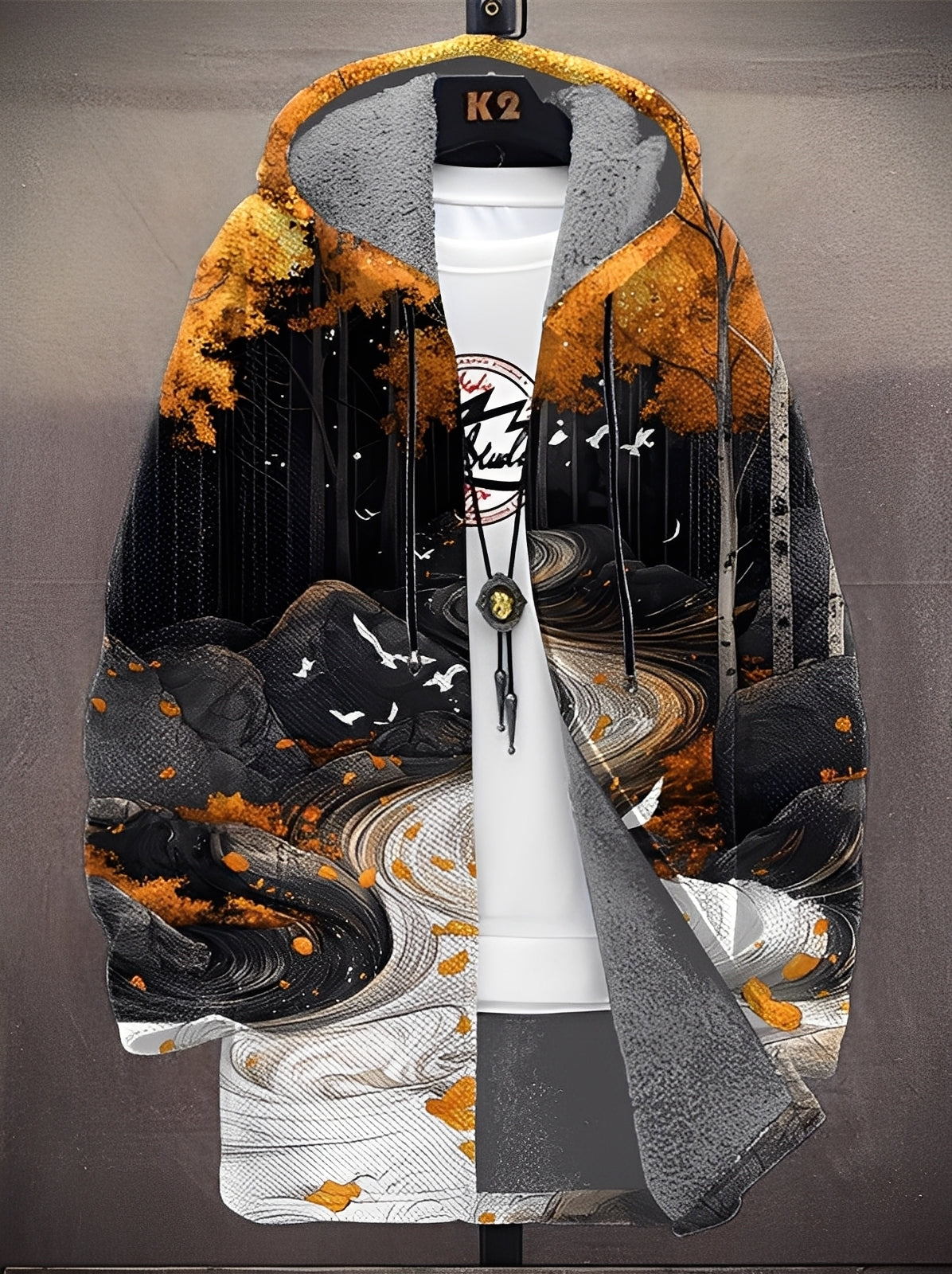 Oscar - Stylová a umělecká pánská kapucová mikina