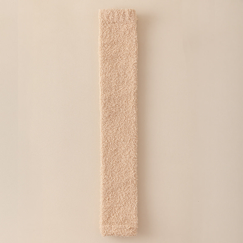 Kandace - Pohodlné, teplé plyšové ponožky pro ženy