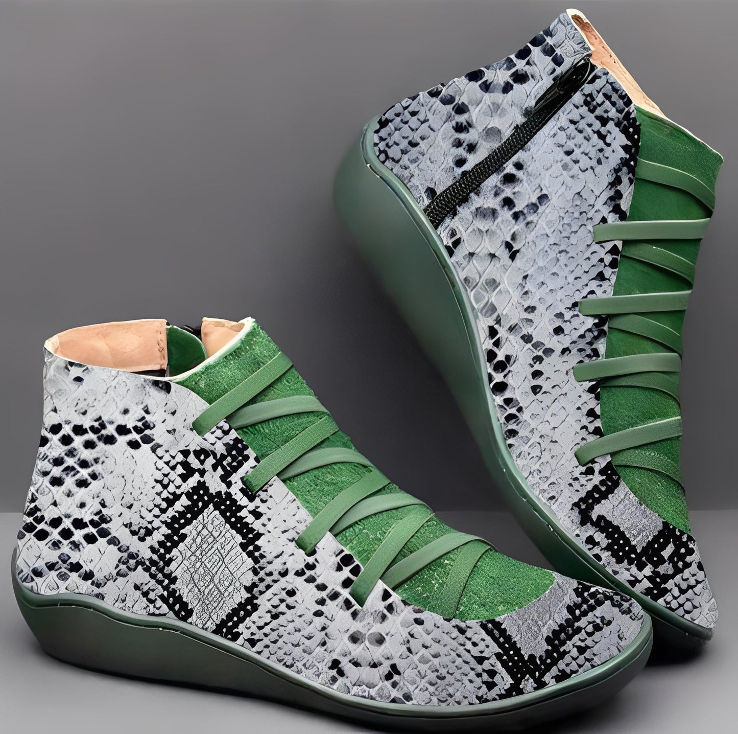 Emma - Pohodlné kožené boty pro ženy na volný čas