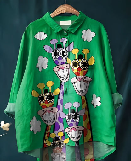 Gwenaël - Tradiční dámské košile s dlouhými rukávy