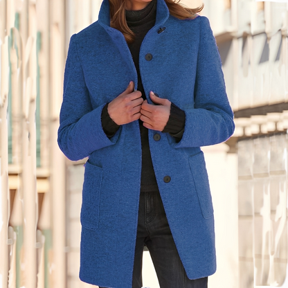 Tatienne - Dlouhý zimní stylový kabát pro ženy