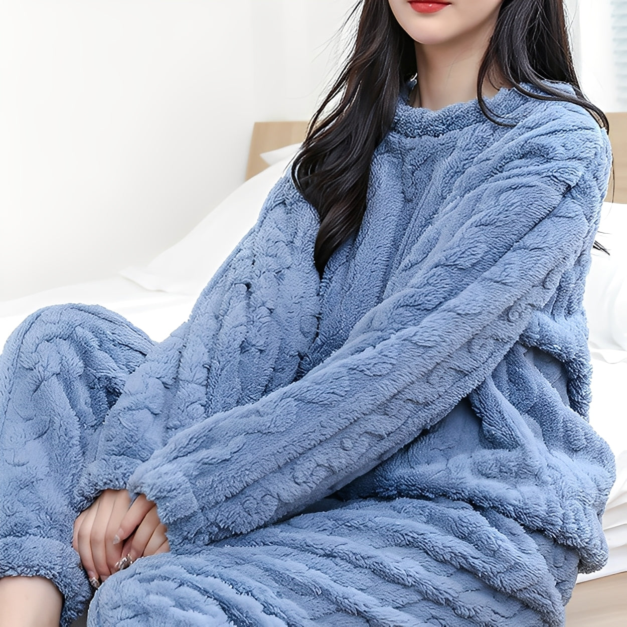 Kilie - Pohodlná a příjemná fleecová sada pro ženy ze dvou dílů