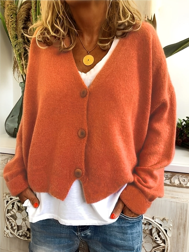 Deena - Dámský volný a pohodlný svetr