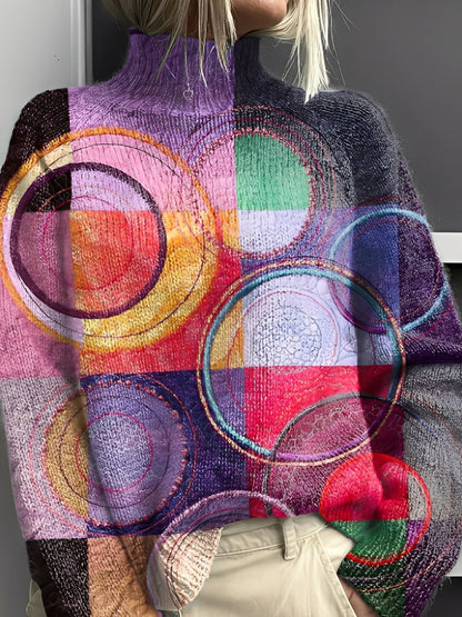 Giselle - Módní, barevný dámský rolák