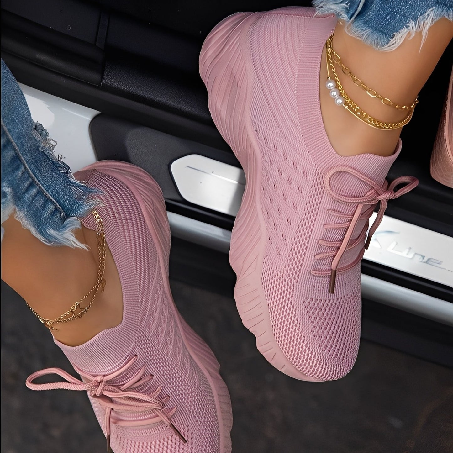 Eleanore - Dámské volnočasové boty s pevnou gumovou podrážkou