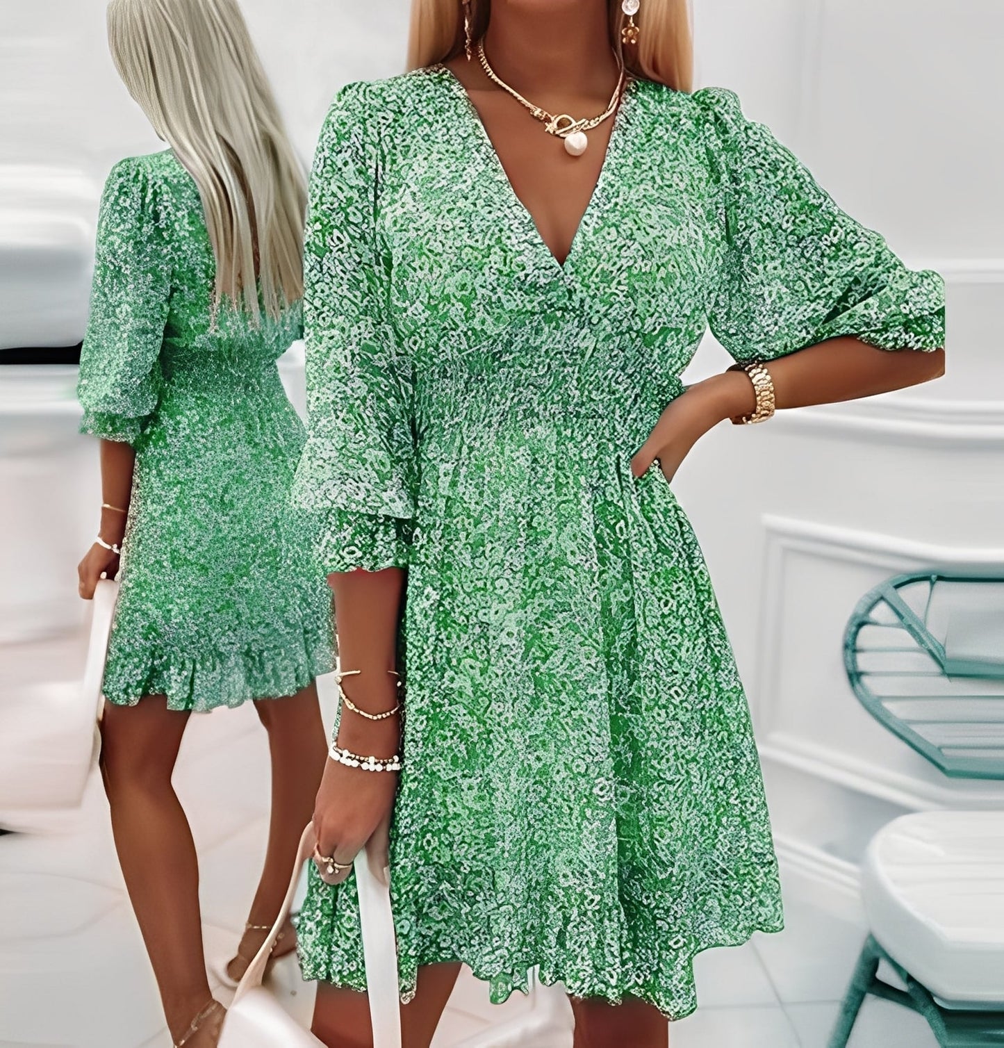 Jeanine - Stylové pletené šaty pro ženy