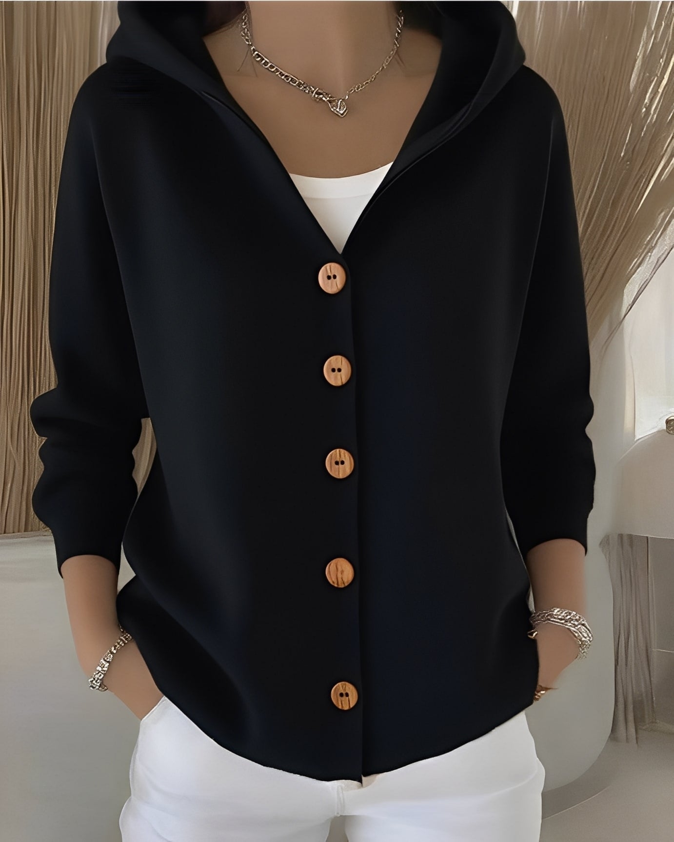 Emery - Dámská pohodlná mikina s kapucí