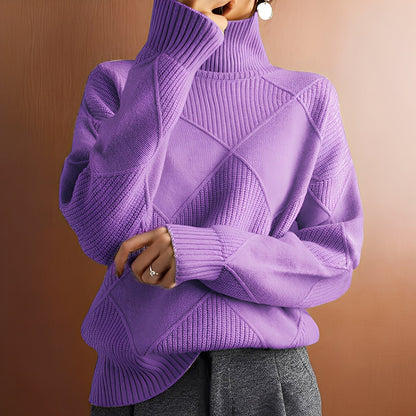 Morgan - Moderní kašmírový rolák pro ženy