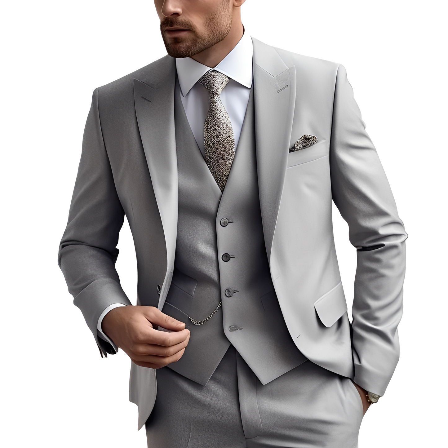 Austin - Moderní pánský oblek ve 3 dílech