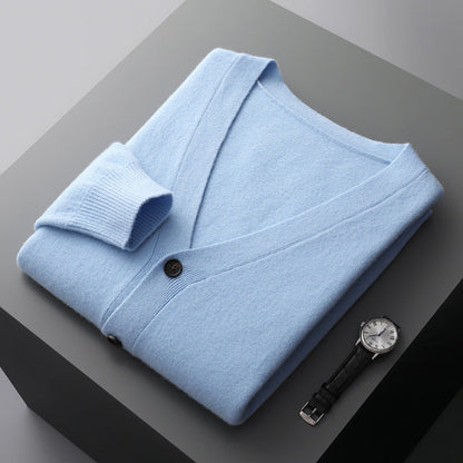 Anton - Elegantní vlněný cardigan pro muže