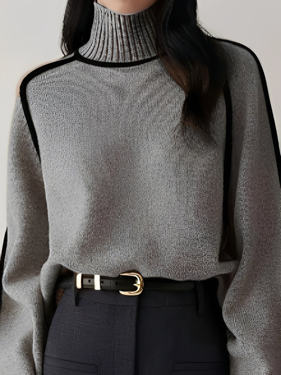 Michelle - Moderní dámský rolákový svetr