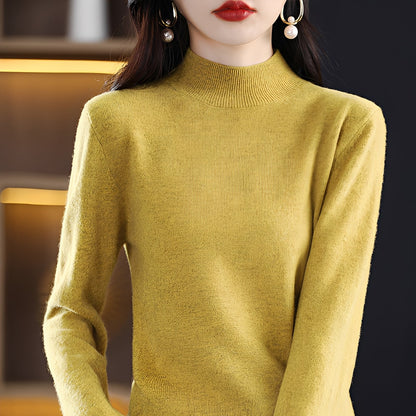 Natille - Hezký kašmírový vlněný svetr pro dámy