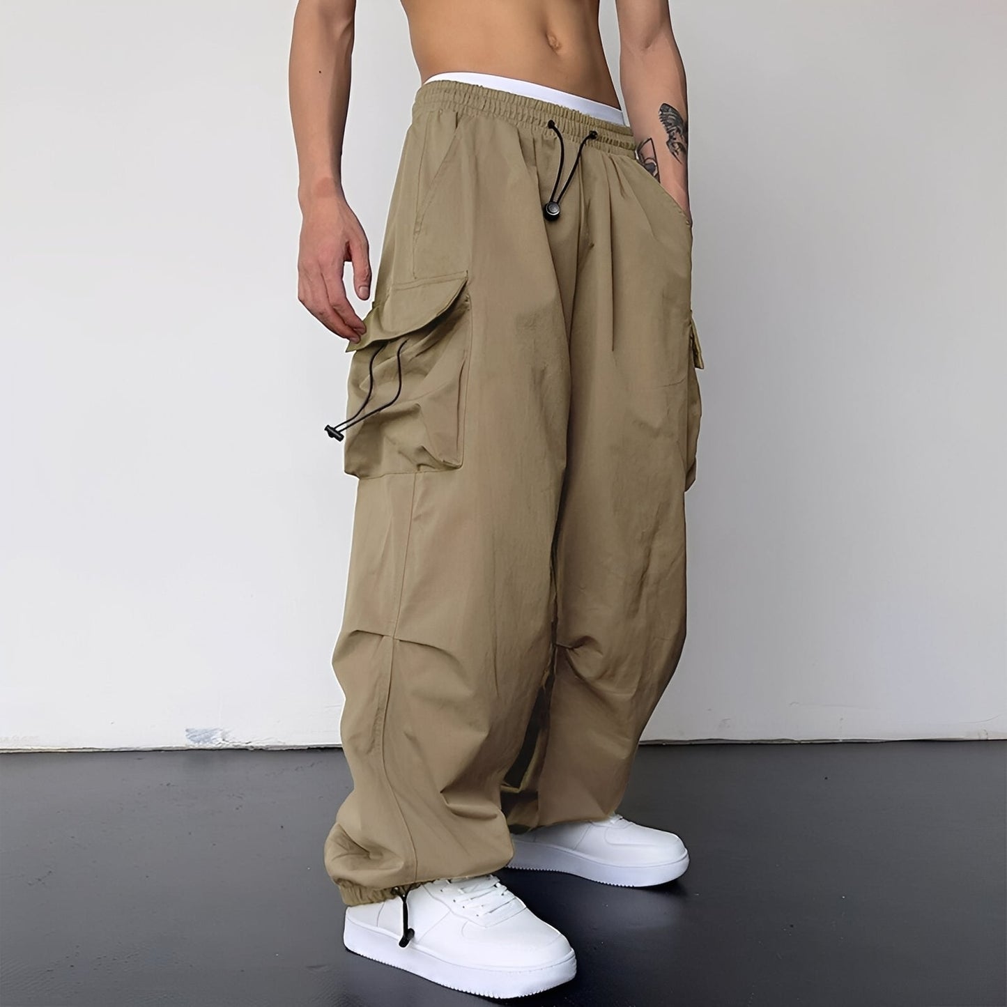 Kaleb - Moderní Baggy-Cargohose pro Muže
