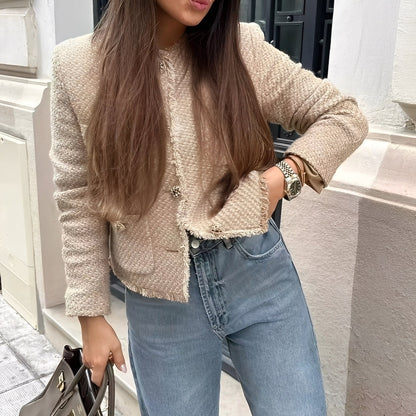 Racquel - Elegantní dámské vlněné sako