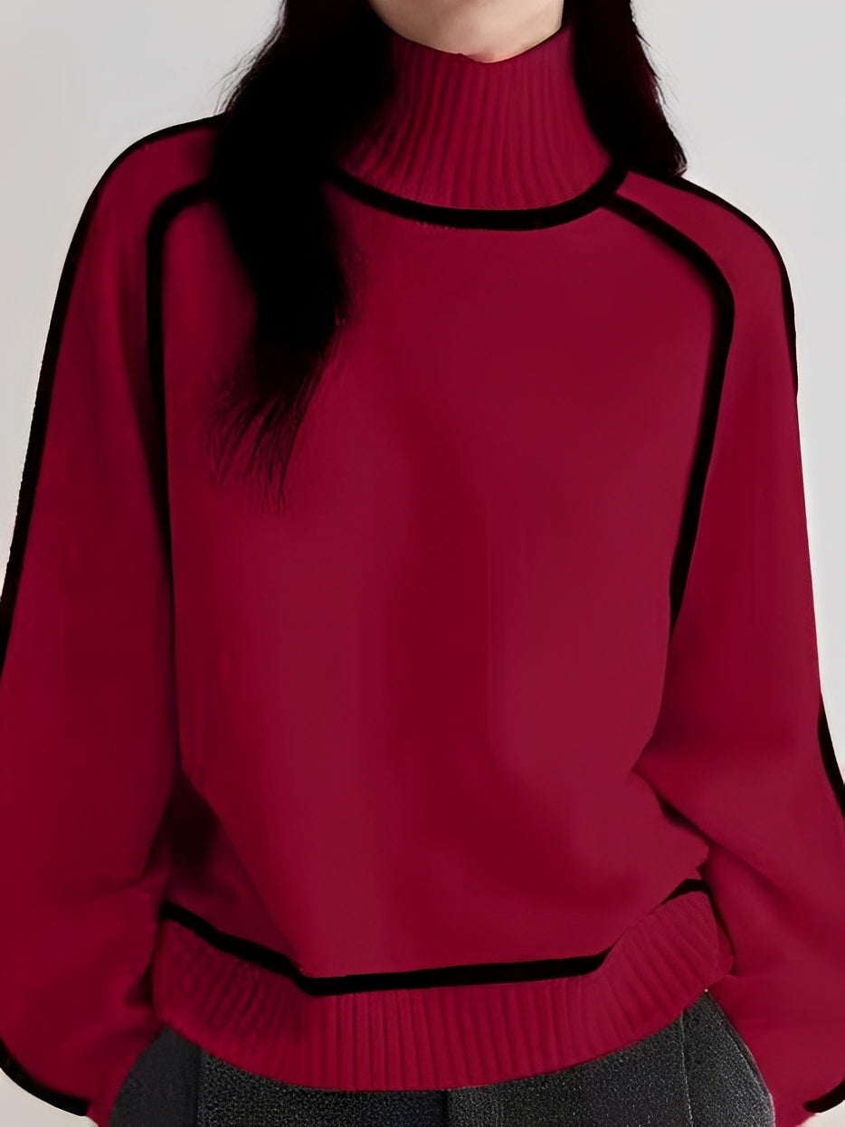 Michelle - Moderní dámský rolákový svetr