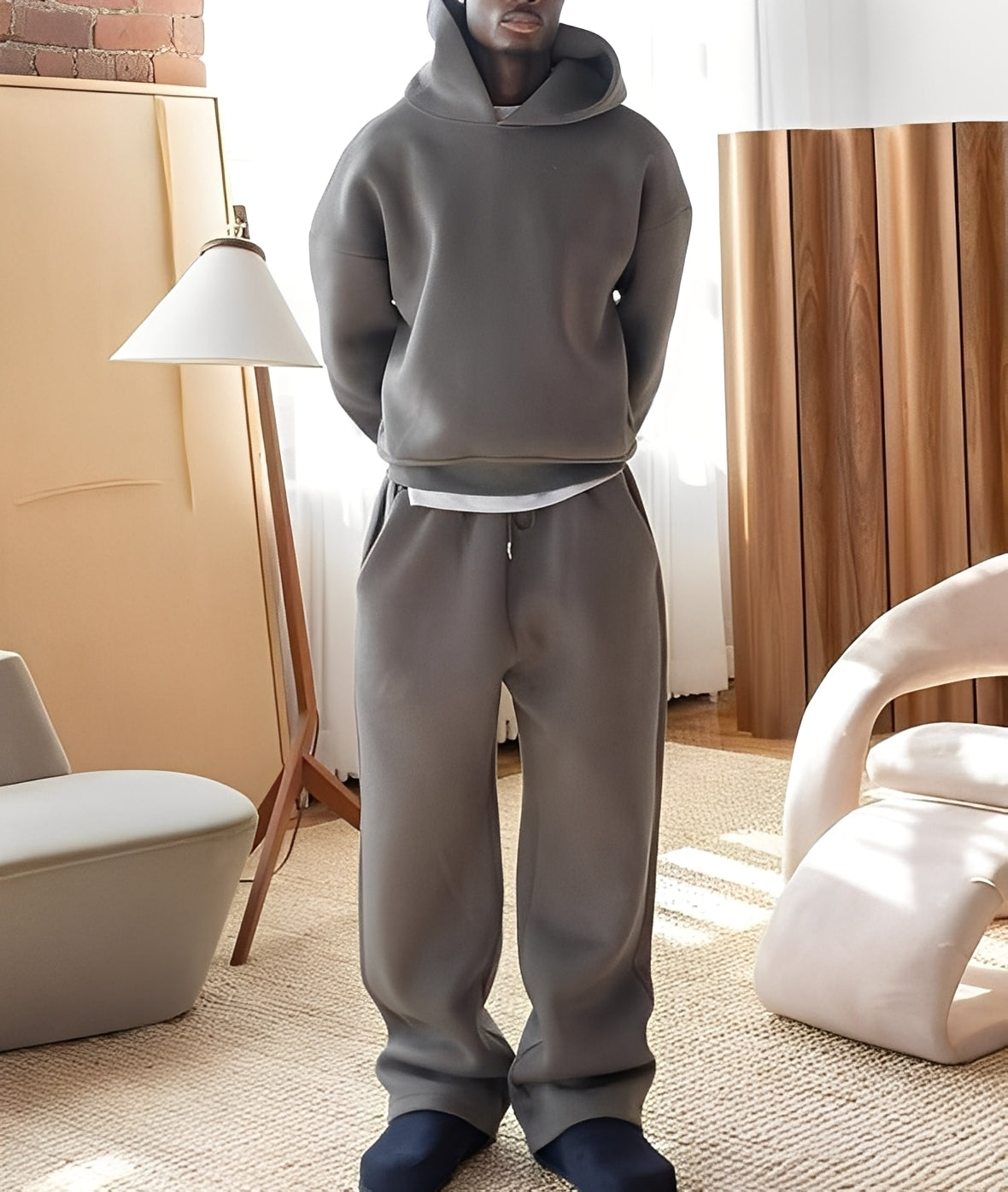 Marco - Komfortní oversize-hoodie set pro muže