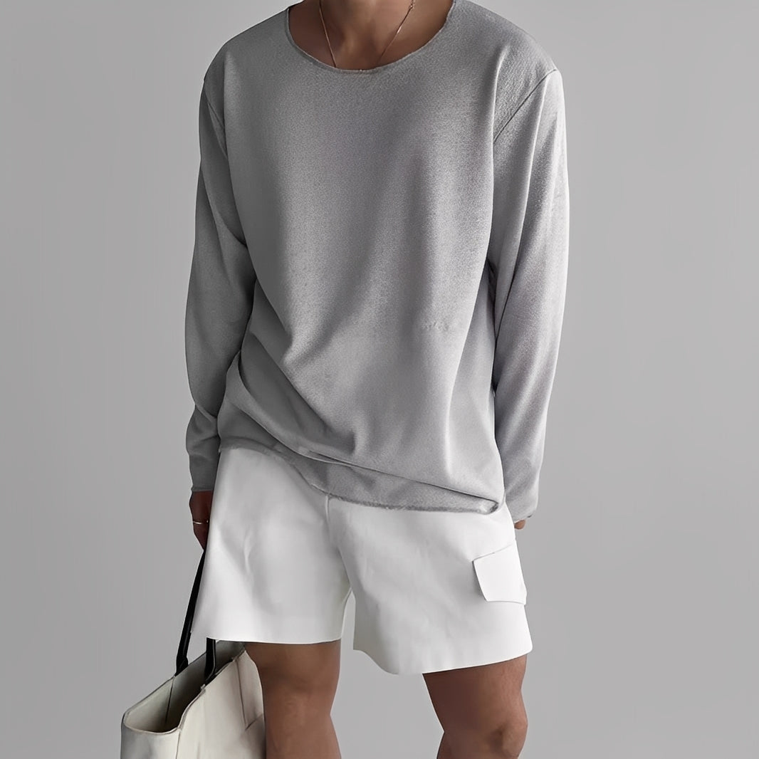 Loïk - Volná a vzdušná mikina pro muže