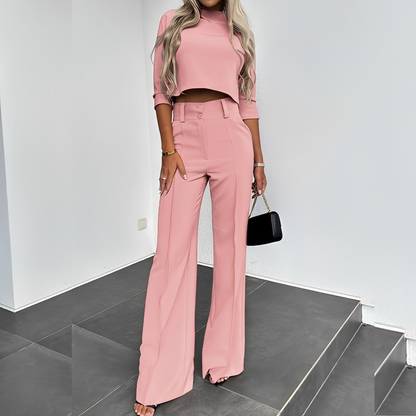 Mélisande - Moderní dámský top a kalhoty