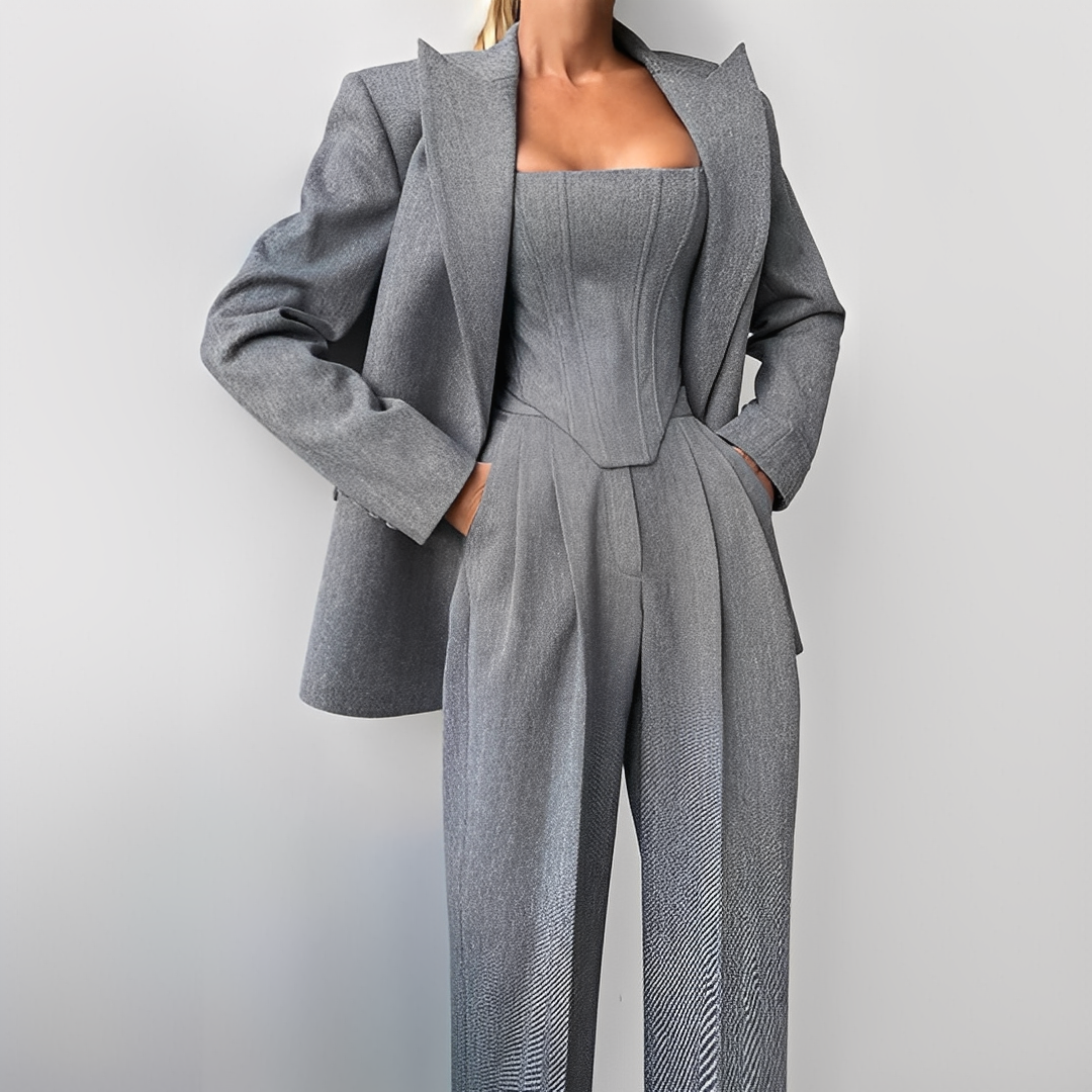 Annadine - Sada 3 kusů elegantní a ležérní pro ženy