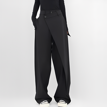 Alexandrine - Prostorné stylové kalhoty pro ženy