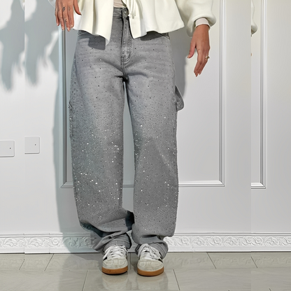 Gigi - Elegantní dámské džíny oversize