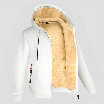 Waldo - Pánská mikina s jednoduchým designem a fleecovou podšívkou