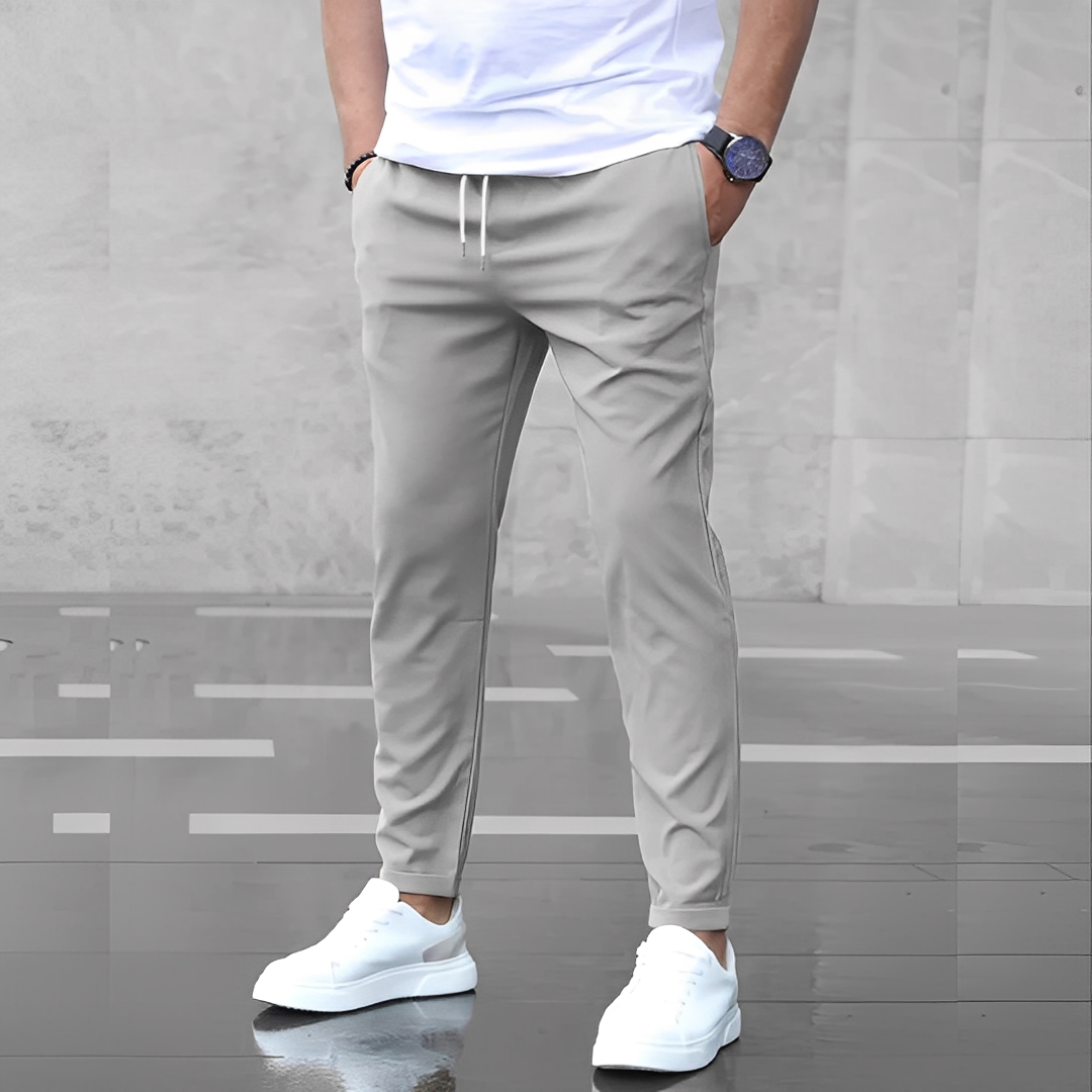 Aljure - Komfortní úpravné kalhoty pro muže