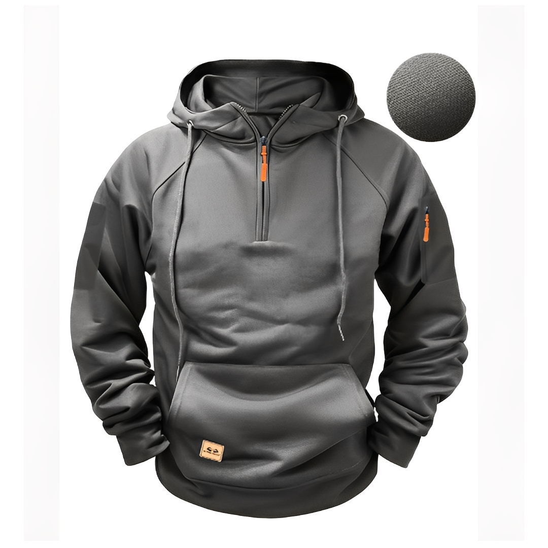 Gildas - Pánská pohodlná mikina s kapucí