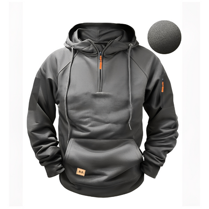 Gildas - Pánská pohodlná mikina s kapucí