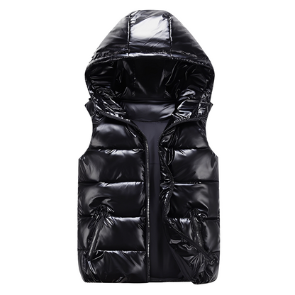 Jayde - Stylová a teplá vesta s kapucí pro ženy