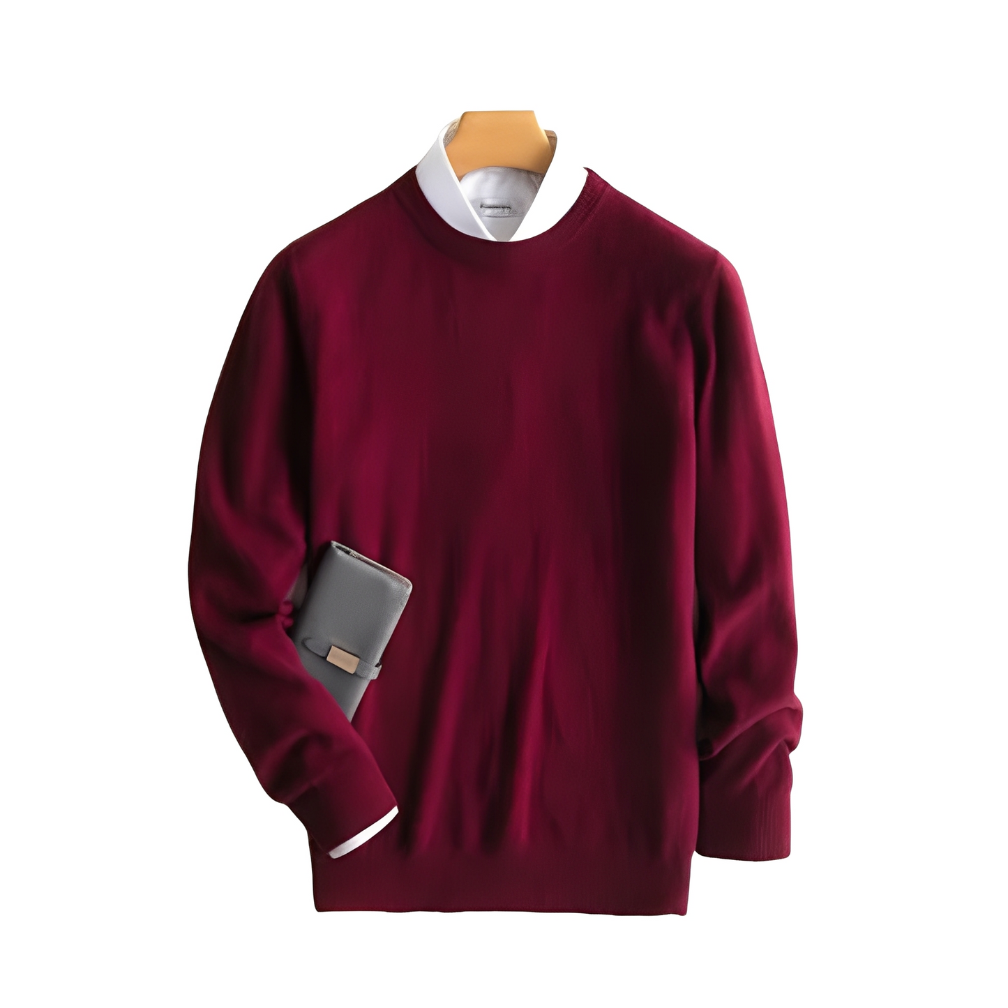 Johnson - Přizpůsobivý pánský kašmírový svetr