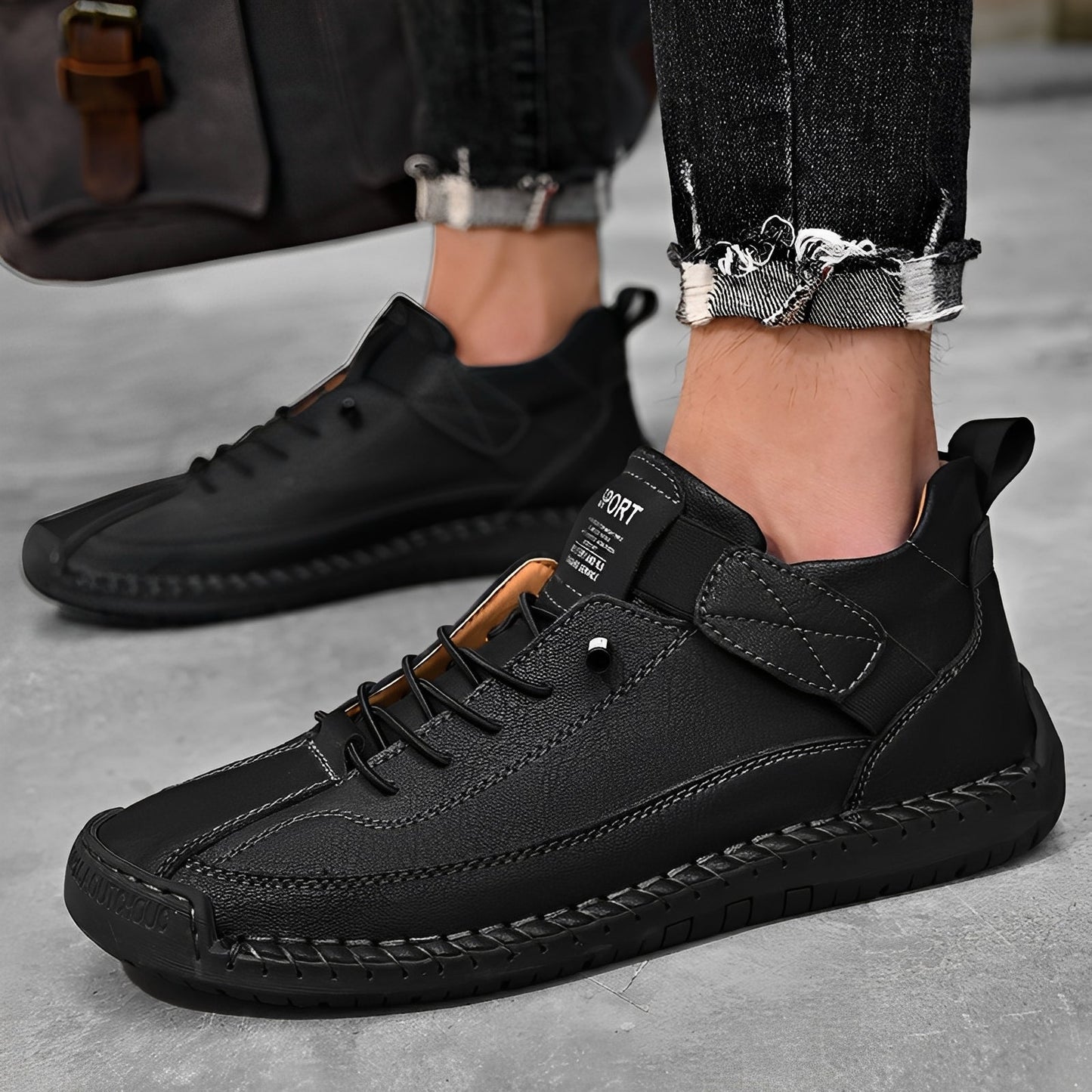 Ronald - Moderní, lehké pánské tenisky s oporou